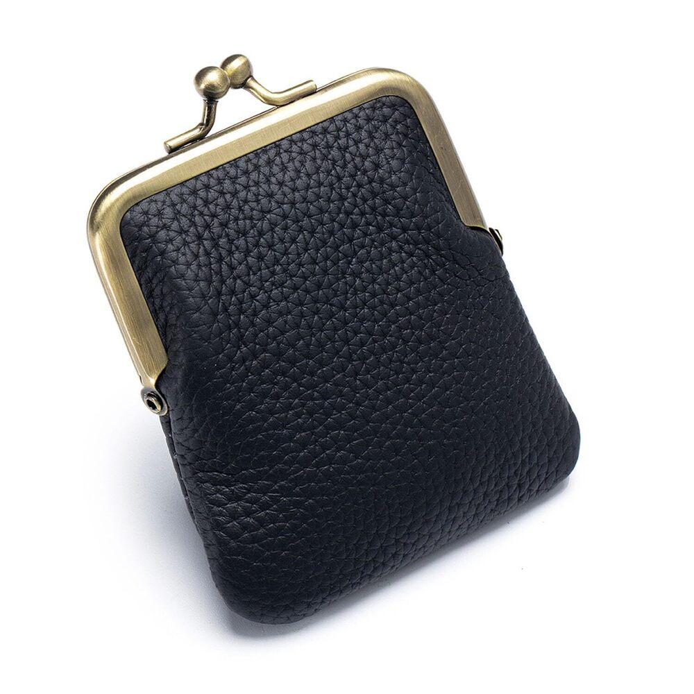 7302 Coin Purse Wallet With Kiss-Lock, Coin Purse Portable Coin Purse Mini